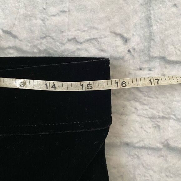 Willi Smith women L velour matching suit w/zip up jacket and cargo pants black - Picture 14 of 16